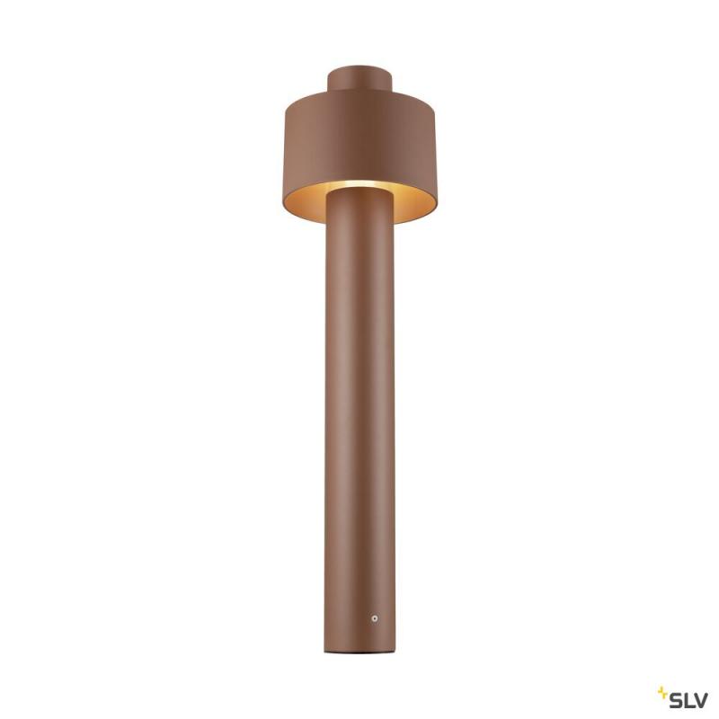 SLV 1008194 PHOTONI CYL POLE 75, Stehleuchte, E27, 1x max. 13 W, rost