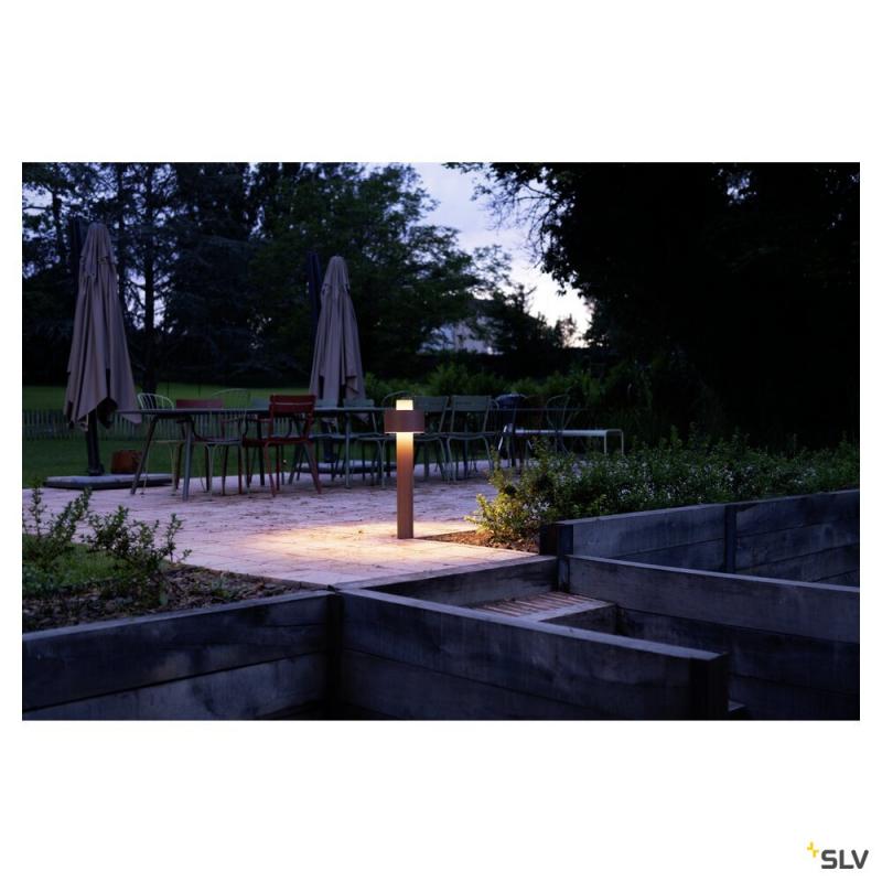 SLV 1008194 PHOTONI CYL POLE 75, Stehleuchte, E27, 1x max. 13 W, rost