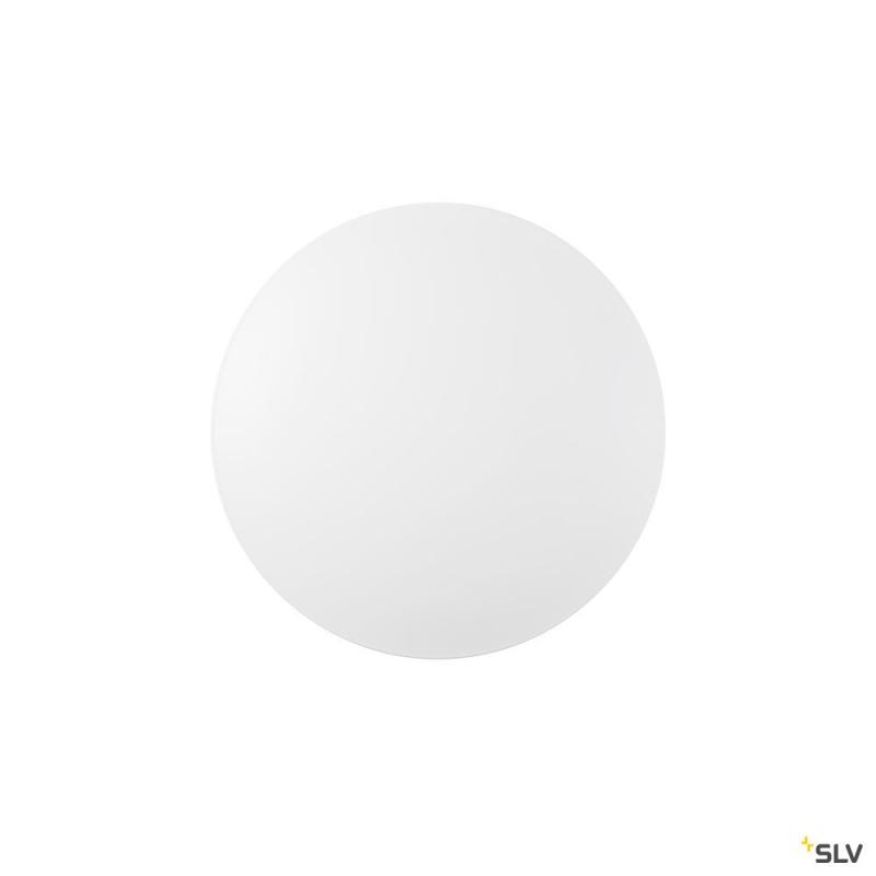 SLV 1008204 MANA 60 Leuchtenschirm, rund, H: 4.2 cm, weiß