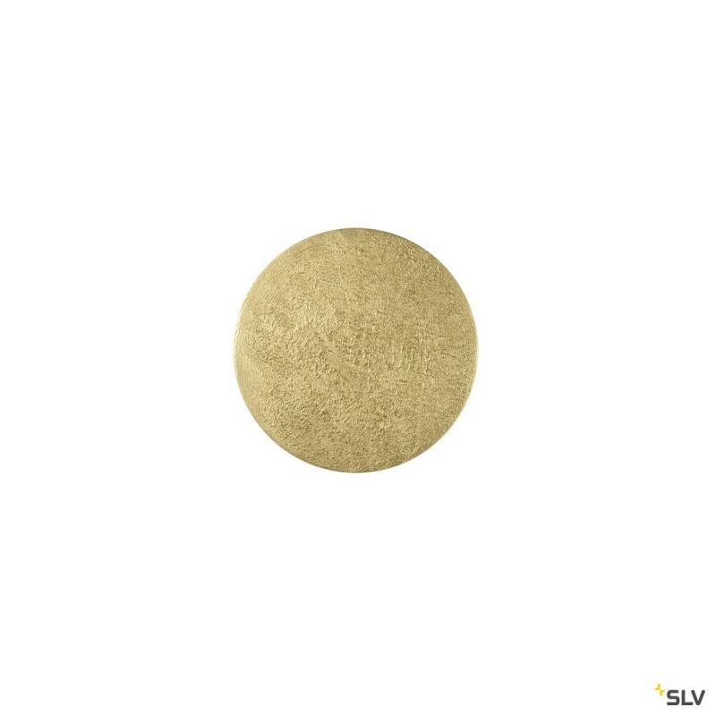 SLV 1008205 MANA 40 Leuchtenschirm, rund, moon structure, H: 2.2 cm, gold
