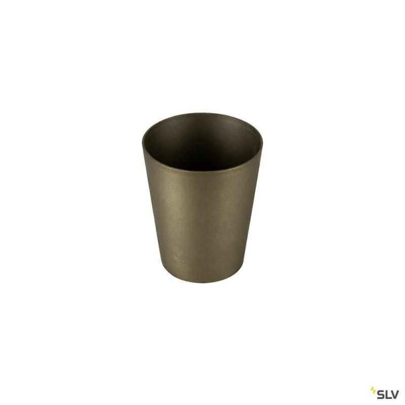 SLV 1008222 PURI 2.0 Cone, Leuchtenschirm, H: 6.5 cm, bronze