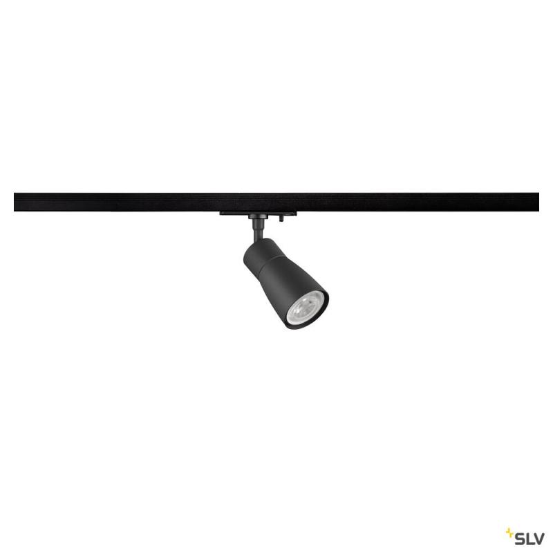 SLV 1008250 PURI 2.0 Dome, 1~ Spot, GU10, 1x max. 6 W, schwarz