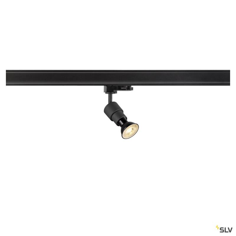 SLV 1008359 PURI 2.0 Basic, 3~ Spot, GU10, 1x max. 6 W, schwarz