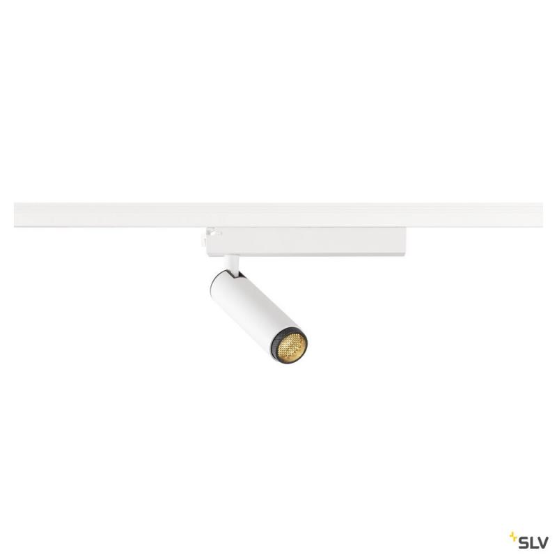 SLV 1008400 GRIP! S, 1~ Spot, zylindrisch, 2000-3000 K, 11 W, Dim-to-Warm, PHASE, 29°, weiß / schwarz