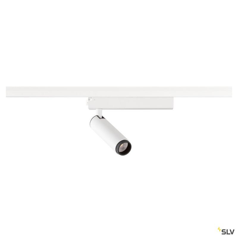 SLV 1008400 GRIP! S, 1~ Spot, zylindrisch, 2000-3000 K, 11 W, Dim-to-Warm, PHASE, 29°, weiß / schwarz