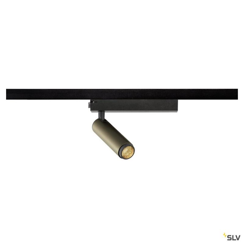 SLV 1008403 GRIP! S, 1~ Spot, zylindrisch, 2000-3000 K, 11 W, Dim-to-Warm, PHASE, 29°, bronze / schwarz