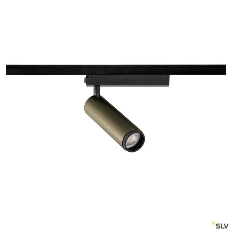 SLV 1008423 GRIP! M, 1~ Spot, zylindrisch, 2700 K, 20 W, PHASE, 42°, bronze / schwarz