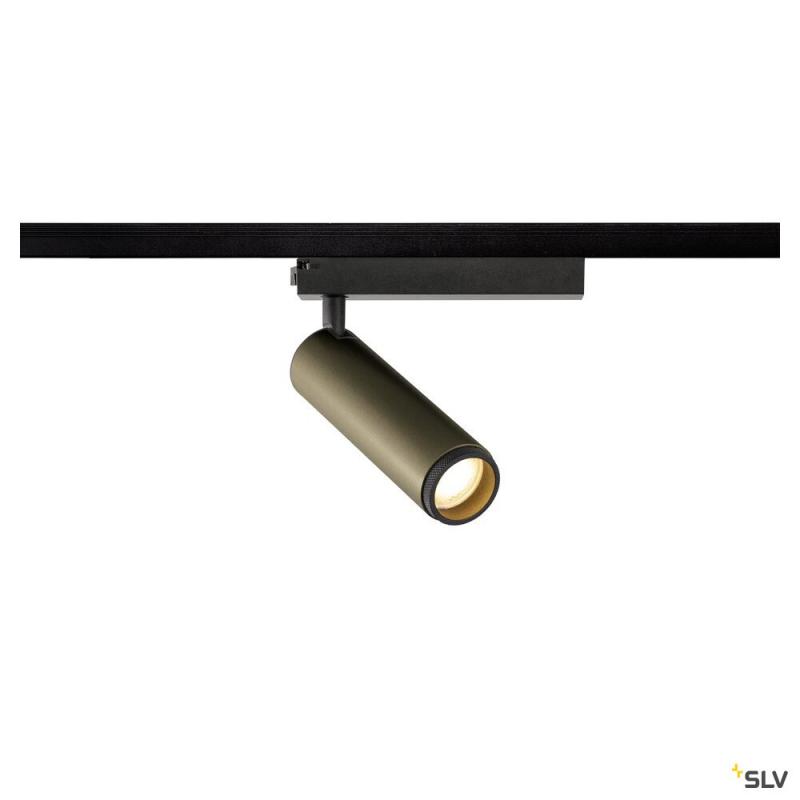 SLV 1008428 GRIP! M, 1~ Spot, zylindrisch, 3000 K, 20 W, PHASE, 42°, bronze / schwarz