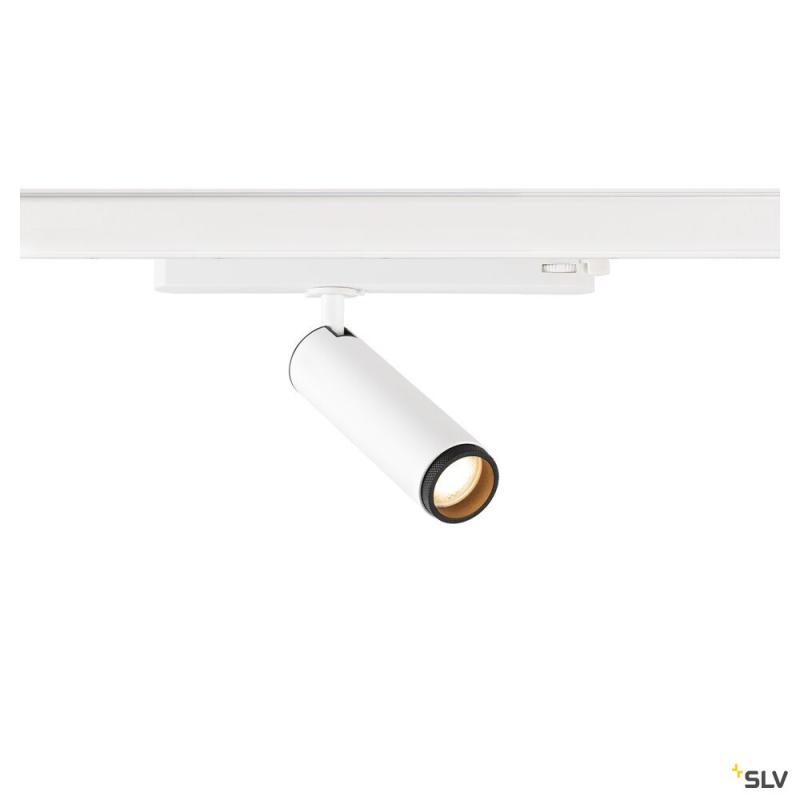 SLV 1008441 GRIP! M, 3~ Spot, zylindrisch, 2700 K, 20 W, PHASE, 42°, weiß / schwarz