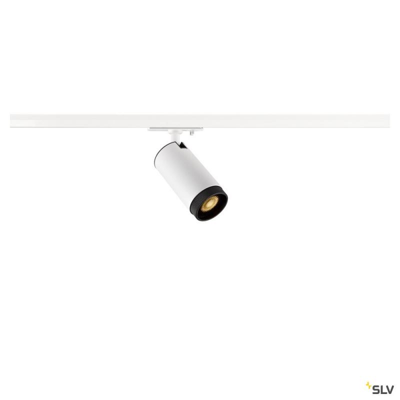 SLV 1008447 GRIP! L, 1~ Spot, zylindrisch, GU10, 1x max. 6 W, weiß / schwarz