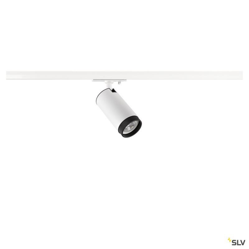 SLV 1008447 GRIP! L, 1~ Spot, zylindrisch, GU10, 1x max. 6 W, weiß / schwarz