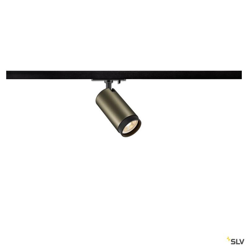 SLV 1008450 GRIP! L, 1~ Spot, zylindrisch, GU10, 1x max. 6 W, bronze / schwarz