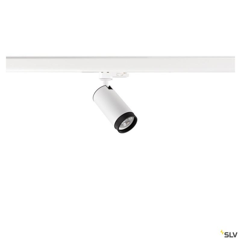 SLV 1008452 GRIP! L, 3~ Spot, zylindrisch, GU10, 1x max. 6 W, weiß / schwarz