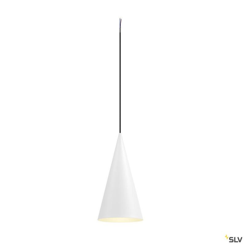 SLV 1008501 MAGICO 20, Pendelleuchte, E27, Pendellänge 180 cm, 1x max. 10 W, matt weiß