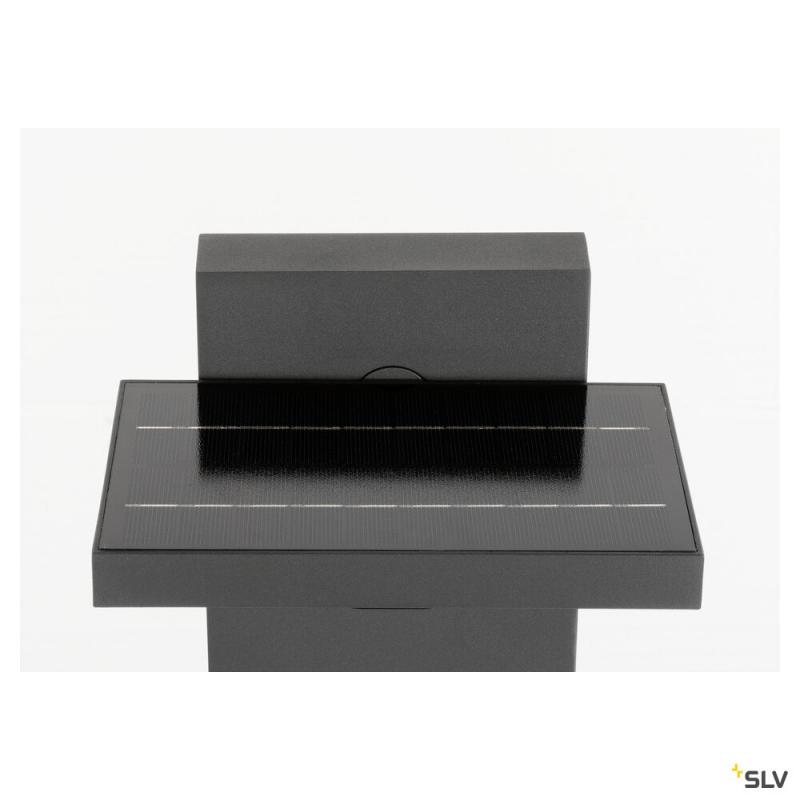SLV 1008543 ABRIDOR POLE 60, Stehleuchte, HYBRID, 2200/2700 K, IP65 anthrazit