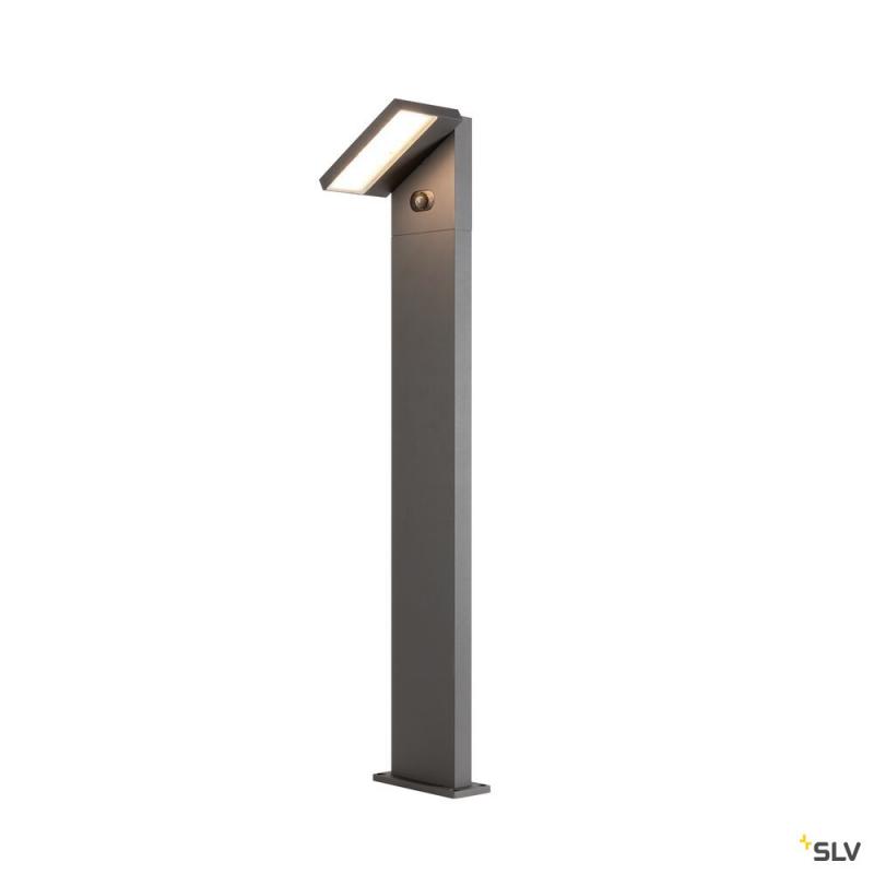 SLV 1008544 ABRIDOR POLE 100, Stehleuchte, HYBRID, 2200/2700 K, IP65 anthrazit