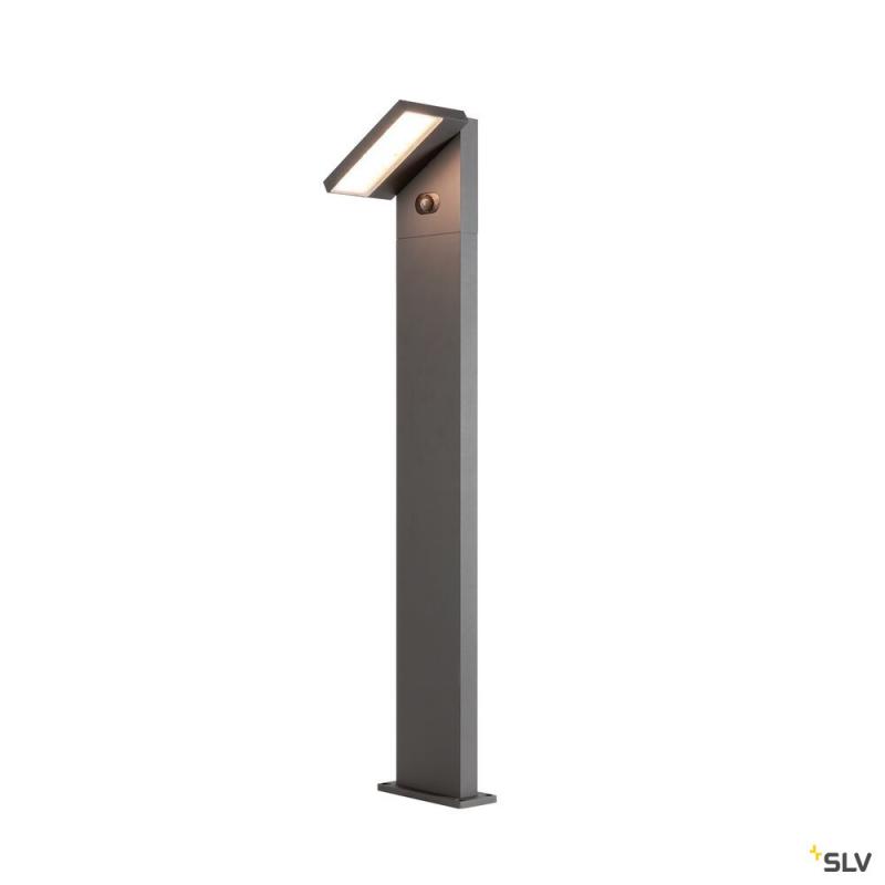 SLV 1008544 ABRIDOR POLE 100, Stehleuchte, HYBRID, 2200/2700 K, IP65 anthrazit