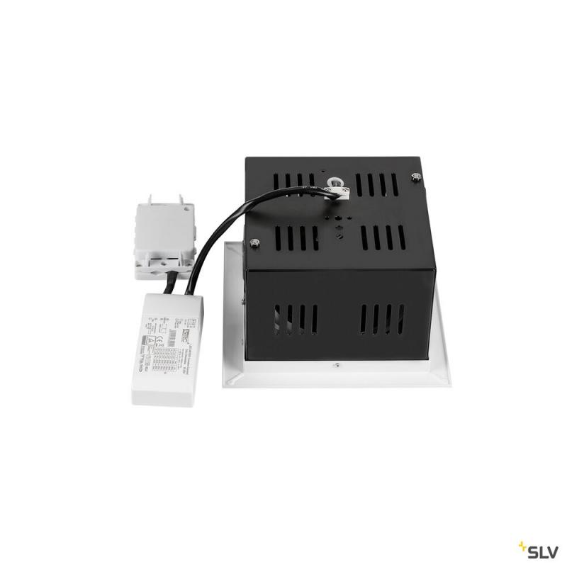 SLV 1008569 KADUX, Deckeneinbauleuchte, single, 4000 K, DALI 2, Touch, 30°, weiß