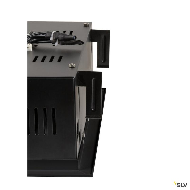 SLV 1008572 KADUX, Deckeneinbauleuchte, double, 3000 K, DALI 2, Touch, 30°, schwarz