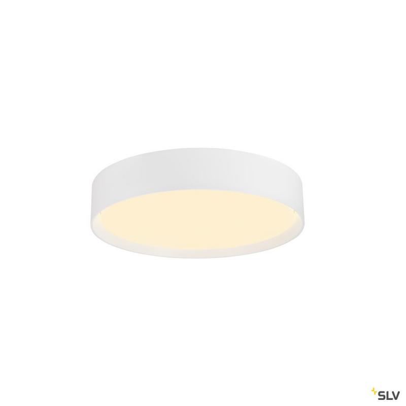 SLV 1008577 DECONA 30, Deckenaufbauleuchte, rund, 2700/3000 K, 18 W, PHASE, weiß