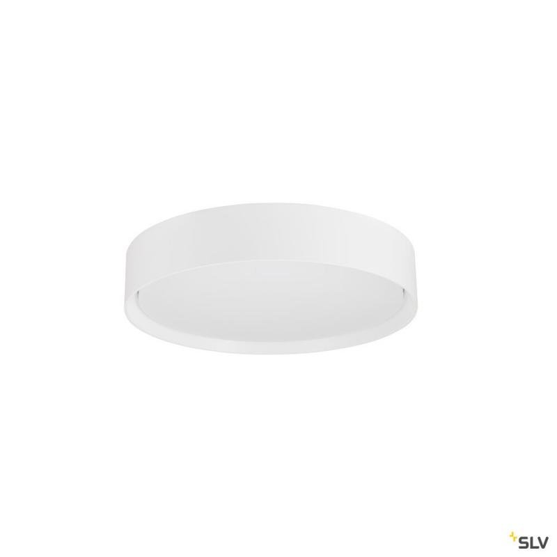 SLV 1008577 DECONA 30, Deckenaufbauleuchte, rund, 2700/3000 K, 18 W, PHASE, weiß