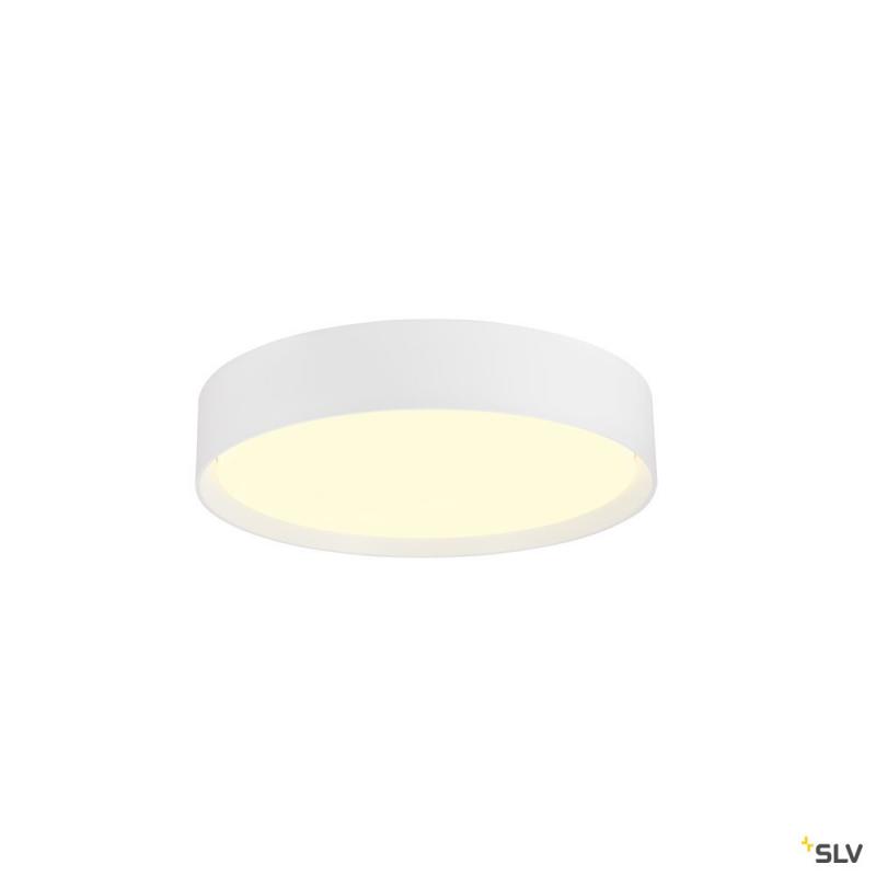 SLV 1008577 DECONA 30, Deckenaufbauleuchte, rund, 2700/3000 K, 18 W, PHASE, weiß