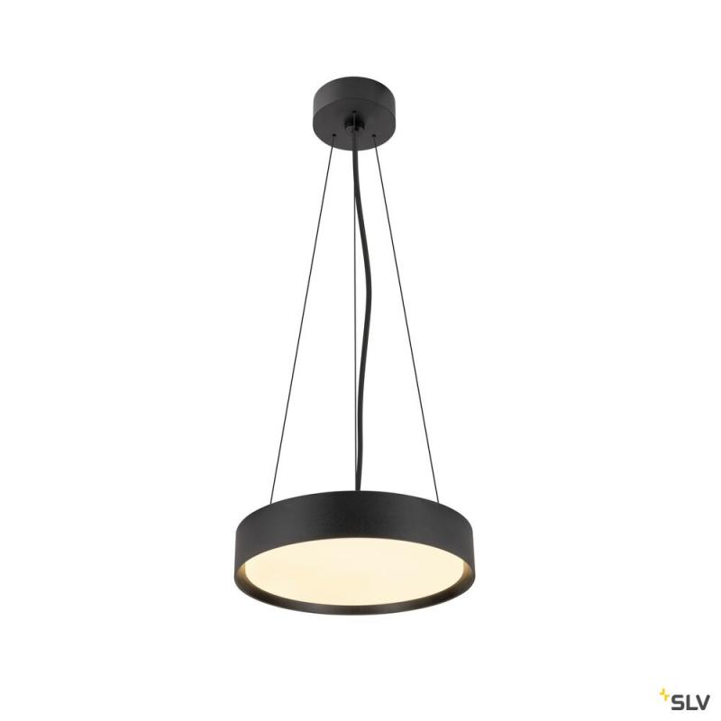 SLV 1008587 DECONA, Abhängeset, Pendellänge 150 cm, schwarz