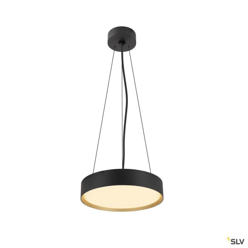 SLV 1008587 DECONA, Abhängeset, Pendellänge 150 cm, schwarz