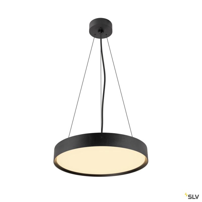 SLV 1008587 DECONA, Abhängeset, Pendellänge 150 cm, schwarz