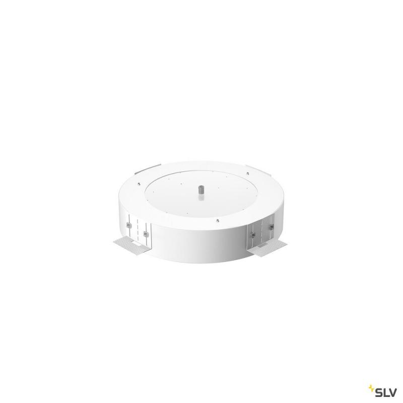 SLV 1008632 MEDO® 40, Deckeneinbauleuchte, frameless, 3000/4000 K, 80°, IP20, rund, weiß