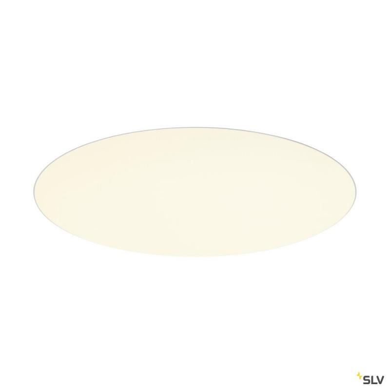 SLV 1008636 MEDO® 90, Deckeneinbauleuchte, frameless, 3000/4000 K, 80°, IP20, rund, weiß