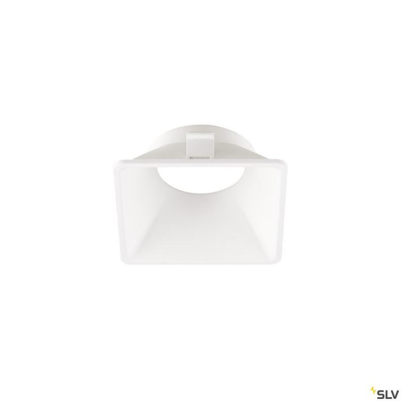 SLV 1008997 FIX-IT! Dekoeinsatz eckig weiß