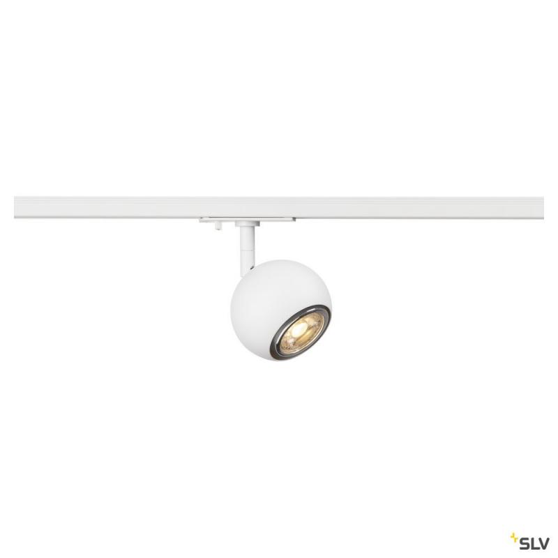SLV 1008181 LIGHT EYE® 90, 1~ Spot, rund, GU10, 1x max. 6 W, matt weiß