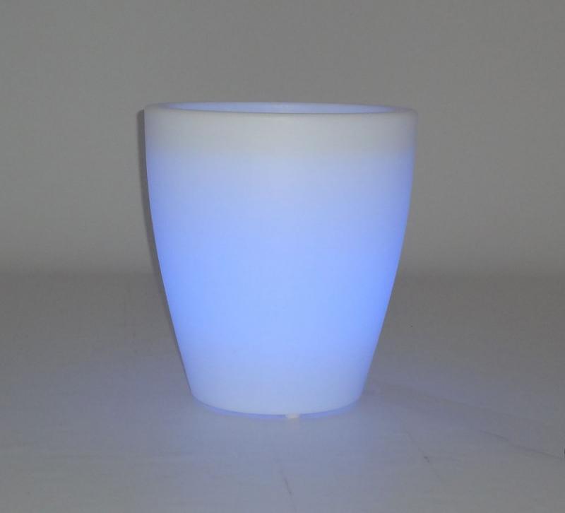 New Garden VIOLETA 55 SOLAR Beleuchteter Blumentopf RGBW Akku dim Fernbedienung