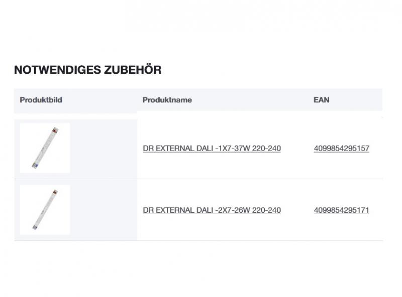 Nur noch angezeigter Bestand verfügbar:  150cm Ledvance T5 G5 LED Röhre EXTERNAL HO80 37W 4000K neutralweiß dimmbar GLAS