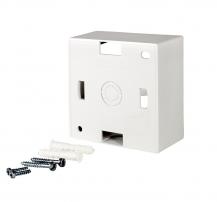 Günsan Moderna 1-fach Rahmen Aufputzgehäuse weiss