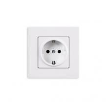 Günsan Eqona SCHUKO-Steckdose Weiß 16 A 250 V