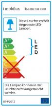 MOBILUX 01660410 MOBiDIM COB CLASSIC 9W R 4000K alu gebürstet