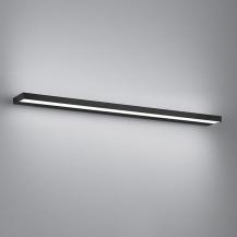 HELESTRA SLATE LED Wandleuchte 20 W 1260 lm 2900 K Warmweiß 900 mm Mattschwarz IP44