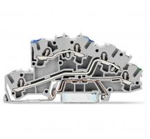 WAGO 2003-7646 Installationsetagen Klemme N/L/PE 2,5 mm² Push-in CAGE CLAMP