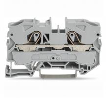 WAGO 2010-1201 Durchgangsklemme 10 mm² Push-in CAGE CLAMP grau