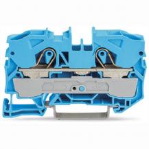 WAGO 2010-1204 Durchgangsklemme 10 mm² blau