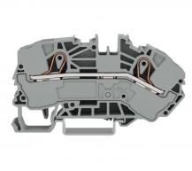 WAGO 2016-7601 Einspeiseklemme 16 mm² Push-in CAGE CLAMP grau