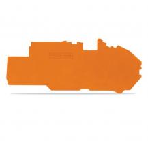 WAGO 2016-7792 Abschlussplatte orange