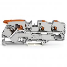 WAGO 2116-5301 3-Leiter-Durchgangsklemme mit Hebel und Drücker 16 mm²