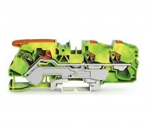 WAGO 2116-5307 3-Leiter-Schutzleiterklemme 16 mm² grün-gelb