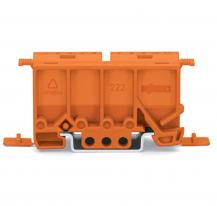 WAGO 222-500 Befestigungsadapter orange