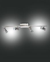 Fabas Luce 2554-80-178 Alice Spot GU10 4x50W Nickel satiniert