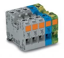 WAGO 285-139 Drehstrom-Set 35 mm² Hochstromklemmen