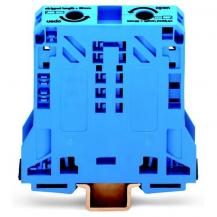 WAGO 285-154 Durchgangs Klemme 50 mm² blau